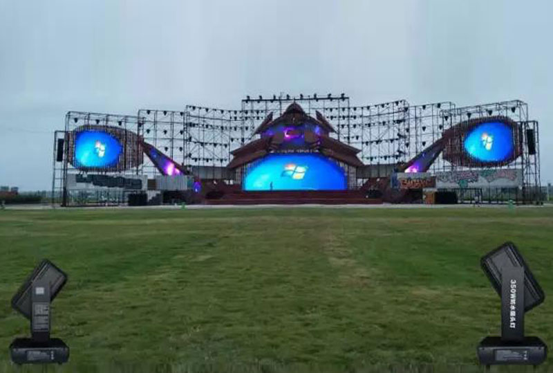 羅文花海與君越防水燈光打造浪漫故事